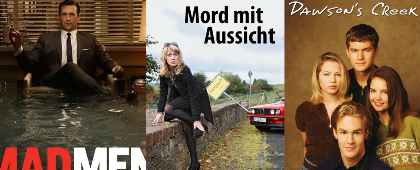 Letzte Binge-Chance im Juli: Diese Serien fliegen bei Amazon & Netflix raus – „Mad Men“, „Mord mit Aussicht“ und „Dawson’s Creek“ betroffen – Bild: AMC/​ARD/​Warner Bros.