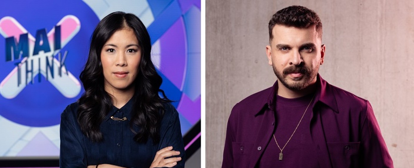 „MaiThink X“ und „Edins Neo Night“ melden sich zurück – Neue Folgen der ZDFneo-Shows von Mai Thi Nguyen-Kim und Edin Hasanović – Bild: ZDF/​Ben Knabe