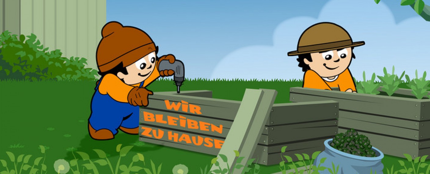 Die Mainzelmännchen mahnen zur körperlichen Distanz – ZDF reagiert mit neuen Einspielern auf Corona-Krise – Bild: ZDF/​NFP
