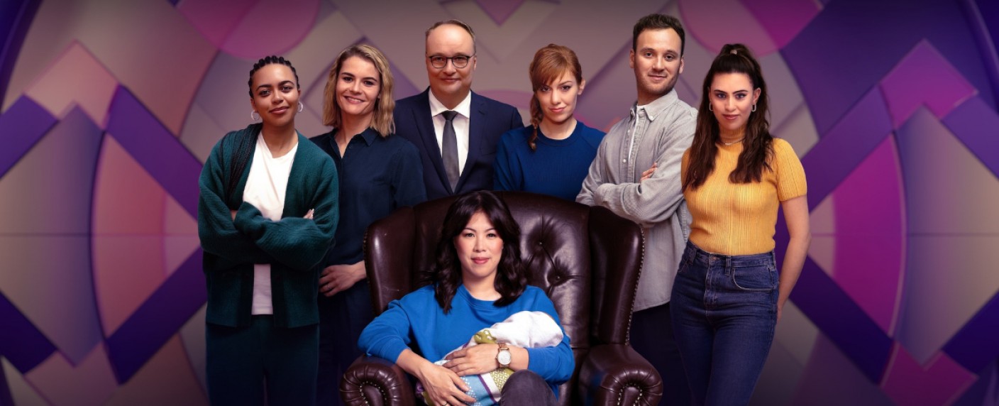 „MaiThink X“: Neue Folgen mit prominenter Elternzeit-Vertretung – Mai Thi Nguyen-Kim pausiert, Brugger, Welke und Co. springen ein – Bild: ZDF/​Ben Knabe/​Pauline Bosdorf/​Julia Feldhagen/​Tristar Media/​GettyImages/​Paula Winkler/​Holger Pooten/​Marco Justus Schöler/​FeedMe