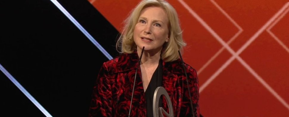 Maren Kroymann bei ihrer Dankesrede zum Comedy-Ehrenpreis – Bild: Sat.1/Screenshot