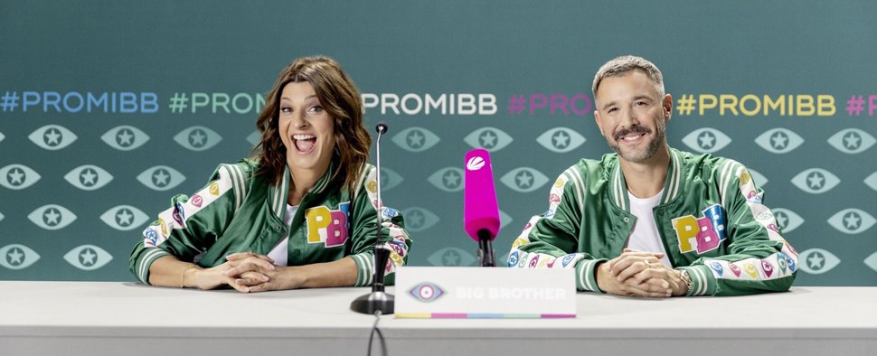 Marlene Lufen und Jochen Schropp moderieren auch 2022 wieder „Promi Big Brother“ – Bild: Sat.1/Nadine Rupp