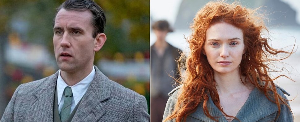 Matthew Lewis (l.) und Eleanor Tomlinson (r.) hüten für Channel 5 „The Family Secret“ – Bild: BBC/Channel 5