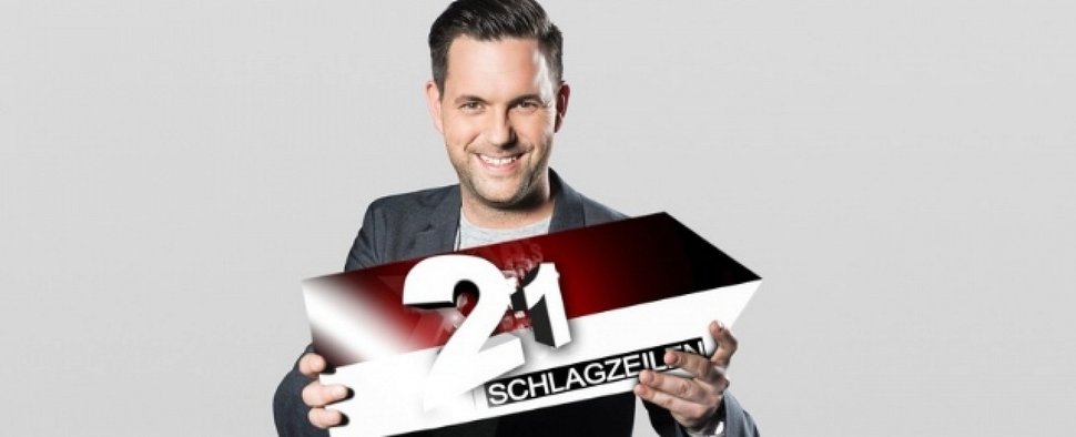 Matthias Killing zeigt „21 Schlagzeilen“ – Bild: SAT.1/Benedikt Müller