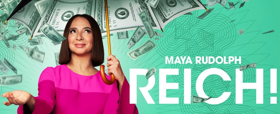 Maya Rudolph ist auch in der dritten Staffel „Reich!“ dabei. – Bild: Apple TV+