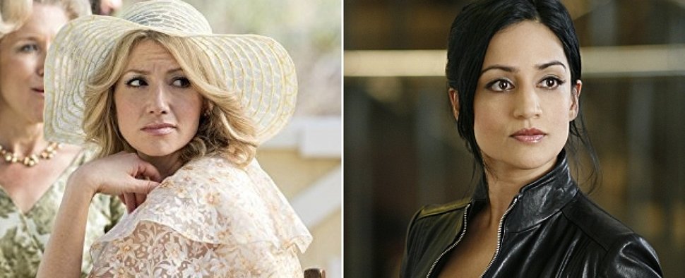 Melissa Leo (l.) und Archie Panjabi (r.) sind zwei der Hauptdarstellerinnen der neuen HBO-Miniserie „I Know This Much Is True“ – Bild: Showtime/CBS