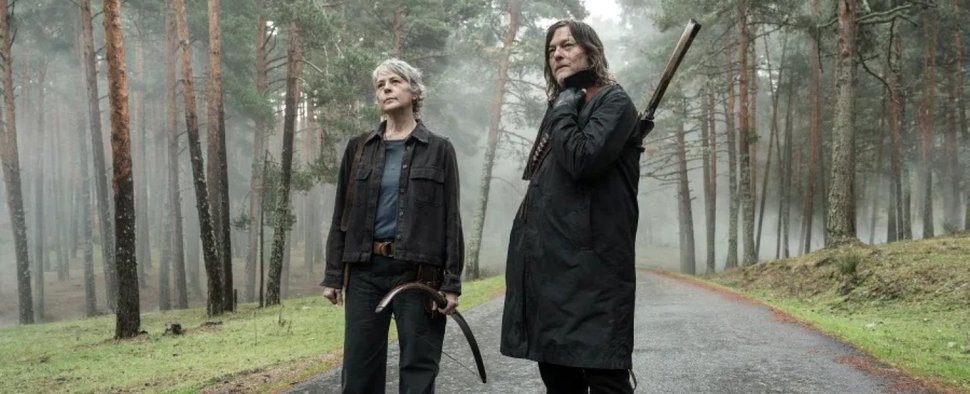 Melissa McBride als Carol Peletier und Norman Reedus als Daryl Dixon – Bild: AMC/Carla Oset
