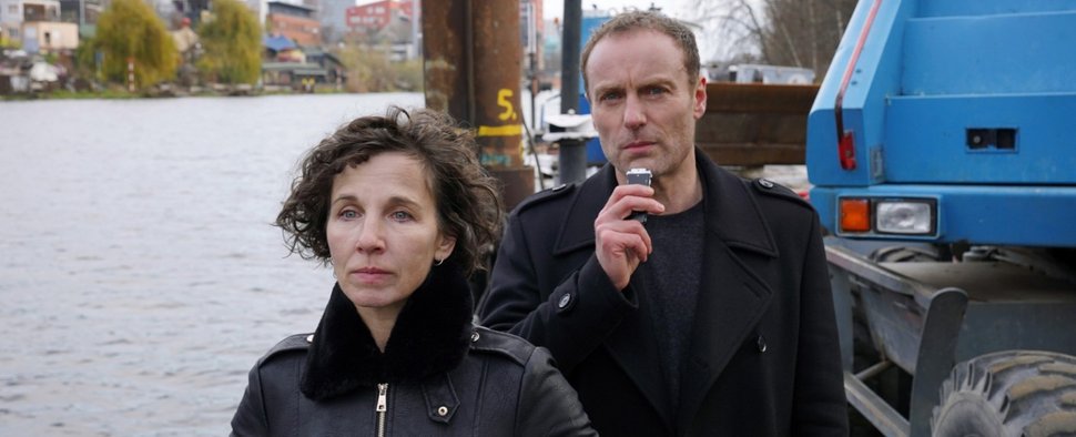 Meret Becker und Mark Waschke in ihrem letzten gemeinsamen „Tatort“ – Bild: rbb/ARD/Aki Pfeiffer
