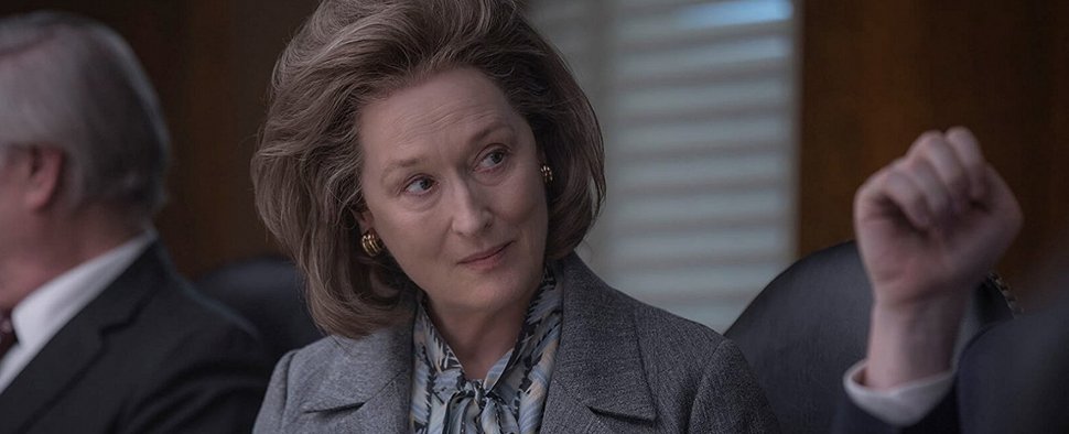 Meryl Streep in ihrem aktuellen Film „Die Verlegerin“ – Bild: Universal Pictures