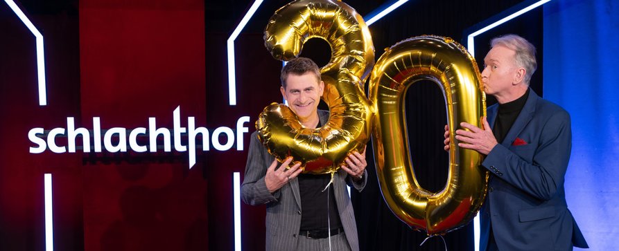 BR feiert 30 Jahre „Schlachthof“ – mit Ottfried Fischer als Ehrengast – Jubiläum für langjährige BR-Kabarettshow – Bild: BR/​Markus Konvalin