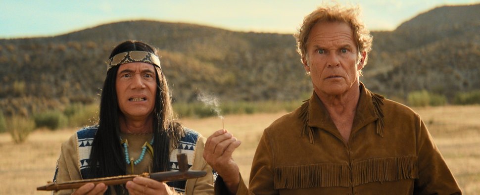 Michael Bully Herbig (Abahachi) und Christian Tramitz (Ranger) in „Das Kanu des Manitu“ – Bild: herbX film/Constantin Film/Luis Zeno Kuhn