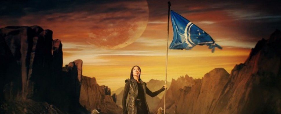 Michael Burnham (Sonequa Martin-Green) hält in Staffel drei alleine die Fahne der Föderation hoch – Bild: CBS All Access