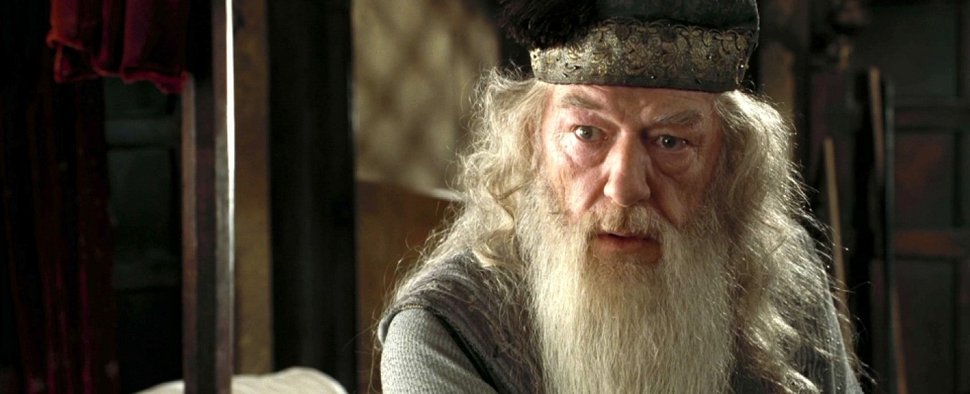 Michael Gambon als Dumbledore in der „Harry Potter“-Reihe – Bild: Warner Bros.