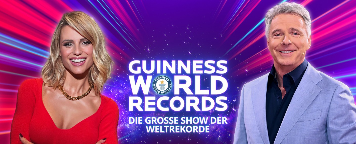 Männer werfen und Bäume lecken: Das sind die Rekordversuche in „Guinness World Records“ – Neuauflage als zweiteiliges Live-Event in Sat.1 – Bild: Joyn/​Luca Oldani/​Willi Weber