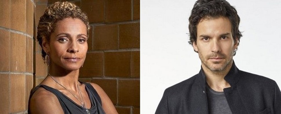 Michelle Hurd in „Blindspot“ und Santiago Cabrera in „Salvation“ – Bild: NBC/CBS