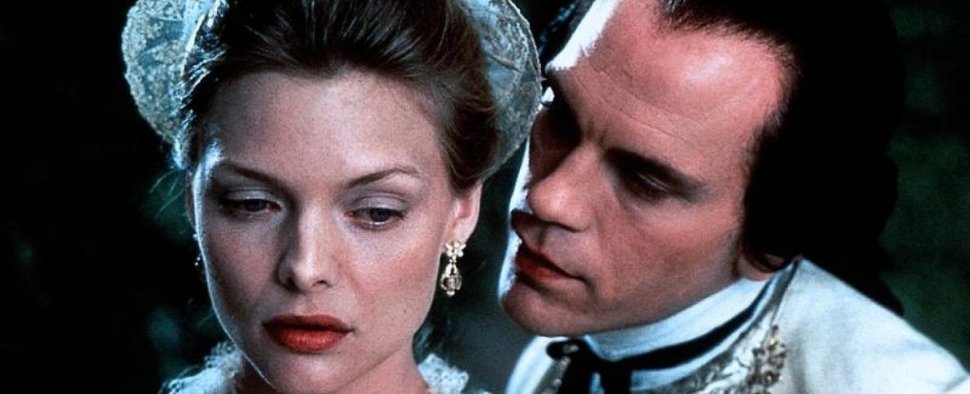 Michelle Pfeiffer und John Malkovich in „Gefährliche Liebschaften“ (1988) – Bild: Warner Bros. Pictures