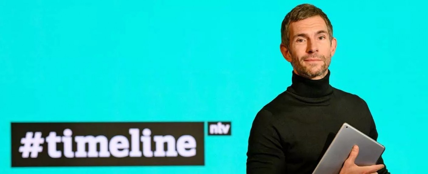 Moderator Micky Beisenherz an Corona erkrankt – Social-Media-Talk „#timeline“ bei ntv entfällt – Bild: TVNOW