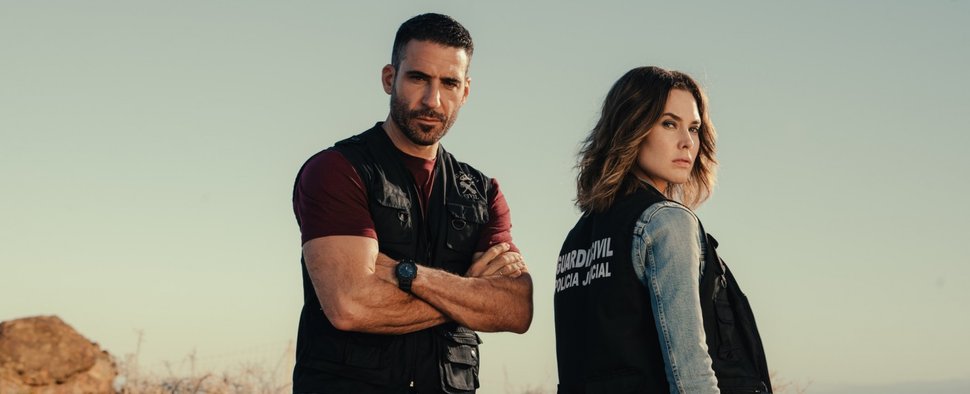 Miguel Angel Silvestre (l.) und Katia Fellin (r.) sind „Weiss & Morales“ – Bild: ZDF