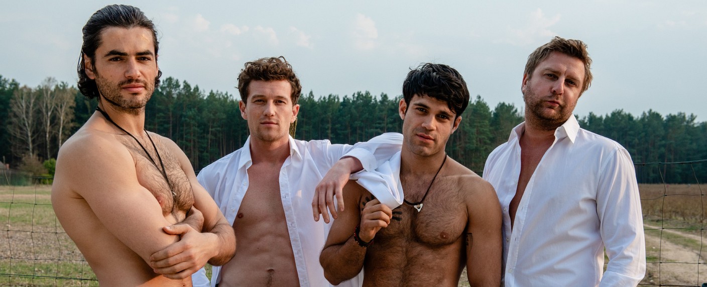 „Milk & Honey“: Versatzstücke aus der Feelgood-Kiste – Review – VOX-Dramedy um Brandenburger Callboys, bankrotte Imker und ausgehungerte Luxusfrauen – Bild: MG RTL D /​ Talpa Fiction Germany /​ Maor Waisburd