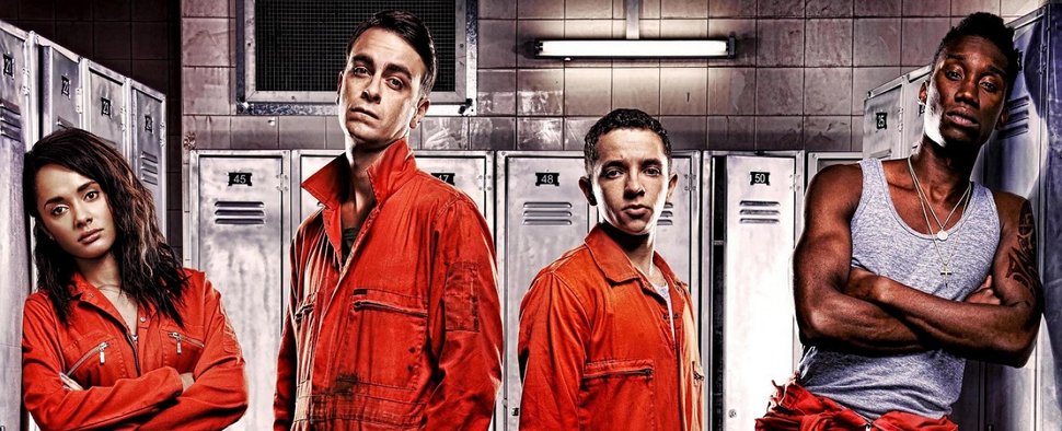 „Misfits“: Der Main-Cast der fünften Staffel – Bild: Channel 4