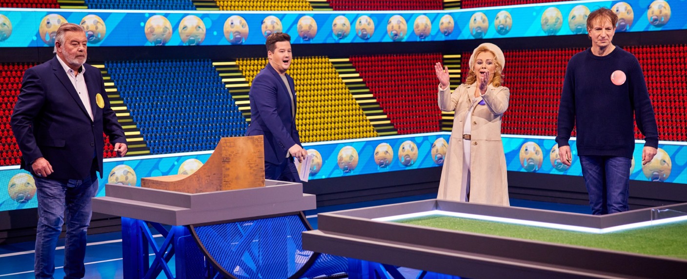 „Murmel Mania“: Hat RTL einen an der Murmel? – Review – Neue Spielshow mit Chris Tall ist aufwendig, aber mäßig unterhaltsam – Bild: TVNOW/​W. Rutten