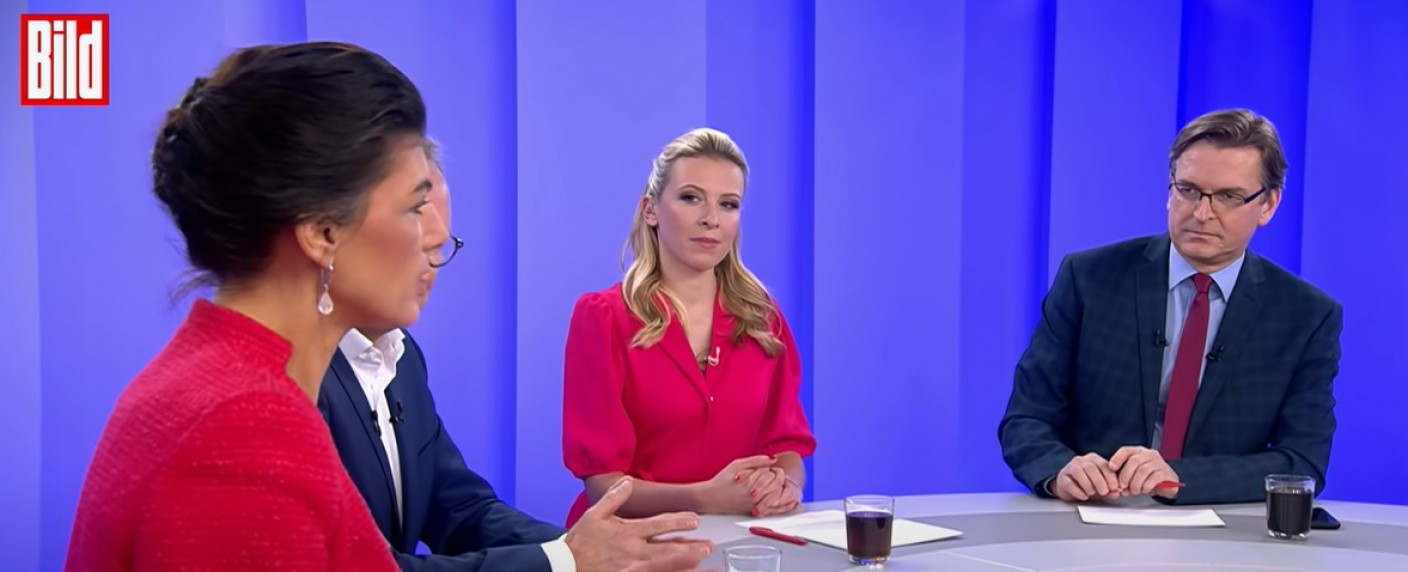 BILD zeigt „Viertel nach acht“ künftig um Viertel nach elf – Live-Premiere der Meinungs-Talkshow fortan bei YouTube – Bild: BILD/​Screenshot