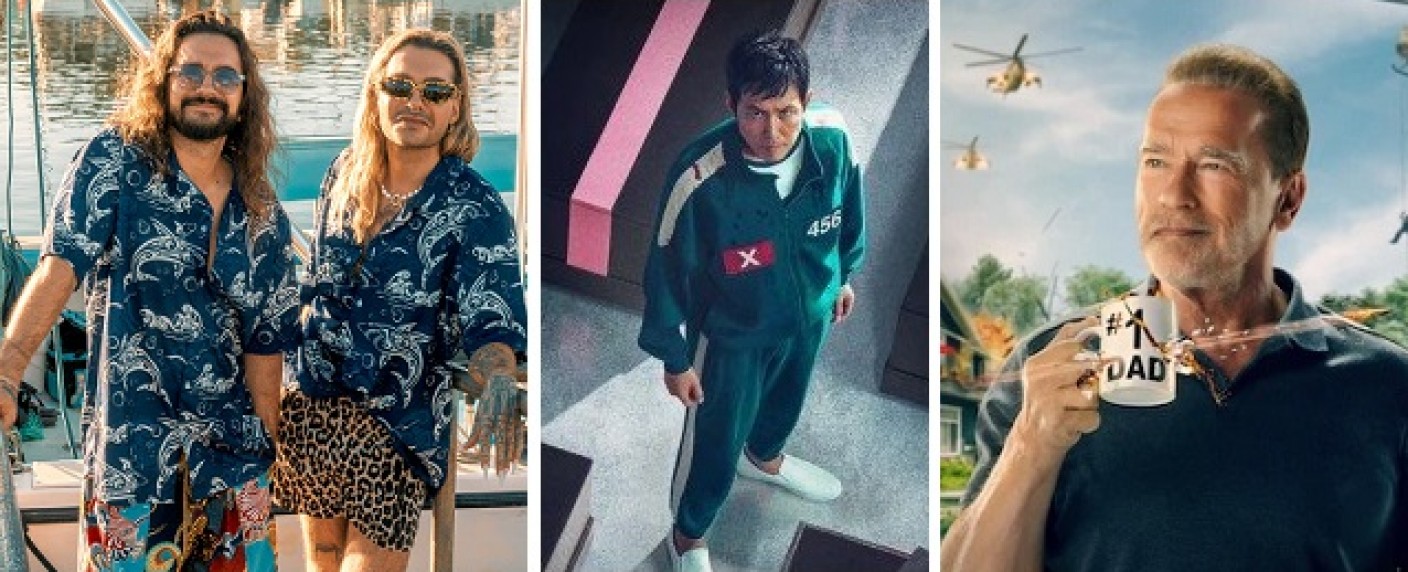 Netflix-Highlights im Juni: „Squid Game“-Finale, „Kaulitz & Kaulitz“ und „FUBAR“ mit Arnold Schwarzenegger – Neue Serie mit „Supergirl“-Star Melissa Benoist und Neues von „Ginny & Georgia“ – Bild: Netflix