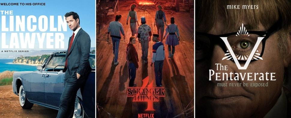Netflix-Highlights im Mai 2022: „The Lincoln Lawyer“, „Stranger Things“ und „The Pentaverate“ – Bild: Netflix