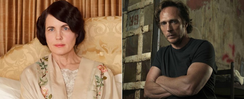 Neu bei „The Talamasca“: Elizabeth McGovern (l.) und William Fichtner (r.) – Bild: ITV/FOX