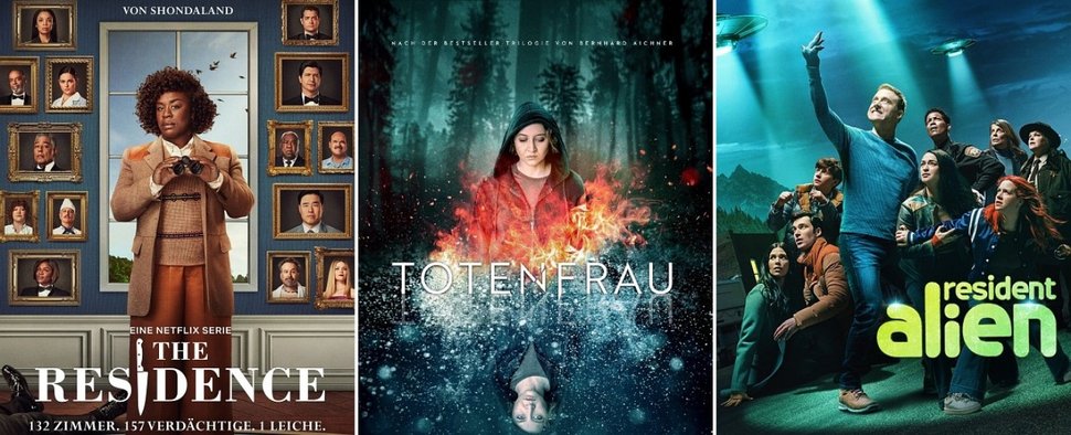 Neu für Netflix-Abonnenten im März: „The Residence“, „Totenfrau“ und „Resident Alien“ – Bild: Netflix/Syfy