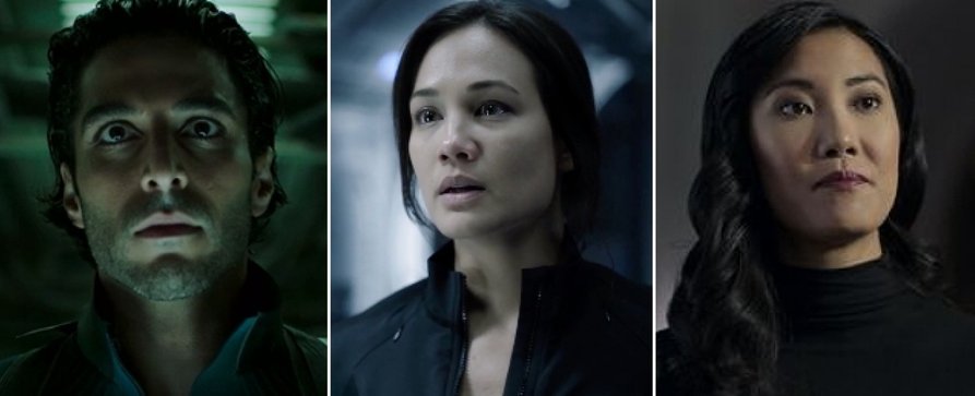 „The Expanse“ befördert drei Darsteller in den Hauptcast – Keon Alexander, Nadine Nicole und Lily Gao auch in der fünften Staffel dabei – Bild: Prime Video