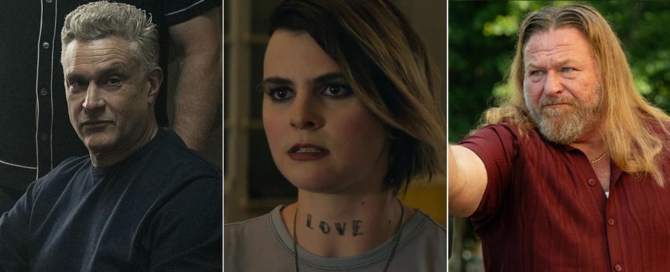 Neu im Hauptcast von „Tulsa King“ (v.l.): Chris Caldovino, McKenna Quigley Harrington und Mike „Cash Flo“ Walden – Bild: Paramount+