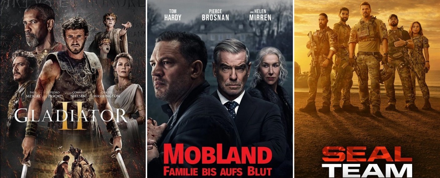 Paramount+-Highlights im Mai: „SEAL Team“-Finale, „MobLand“ und „Gladiator II“ – Neuzugänge beim deutschen Streaming-Dienst – Bild: Paramount+