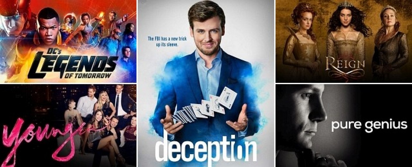 Termine für „Legends of Tomorrow“, „Reign“, „Deception“, „Younger“ – US-Serien bei den Sendern der ProSiebenSat.1-Gruppe – Bild: The CW, TV Land, ABC, The CW, ABC