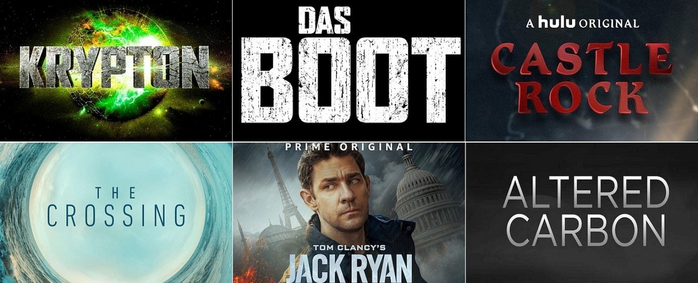 Die neuen Serien 2018 – Von SciFi bis Comic, von Network bis Mini – Ausblick auf die Serienhoffnungen der kommenden Monate – Bild: Syfy, Sky, Hulu, ABC, Amazon, Netflix