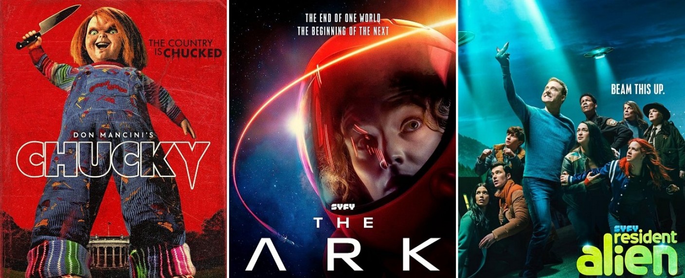 Dann kommen neue Folgen von „The Ark“, „Resident Alien“ und mehr – SYFY gibt Ausblick auf sein Sommer- und Herbstprogramm – Bild: SYFY