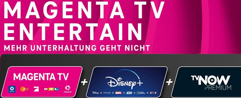 Neuer Tarif: MagentaTV Entertain ab August empfangbar – Bild: Telekom Deutschland