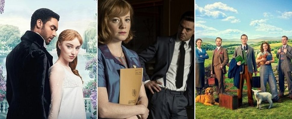 Neustarts im Dezember: „Bridgerton“ kommt zu Netflix, „Spy City“ startet bei MagentaTV und „Der Doktor und das liebe Vieh“ lauft bei Sky – Bild: Netflix; H&V Entertainment; Channel 5