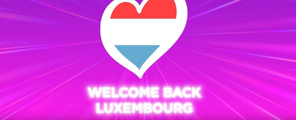 Nimmt nach 30 Jahren wieder am ESC teil: Luxemburg – Bild: EBU