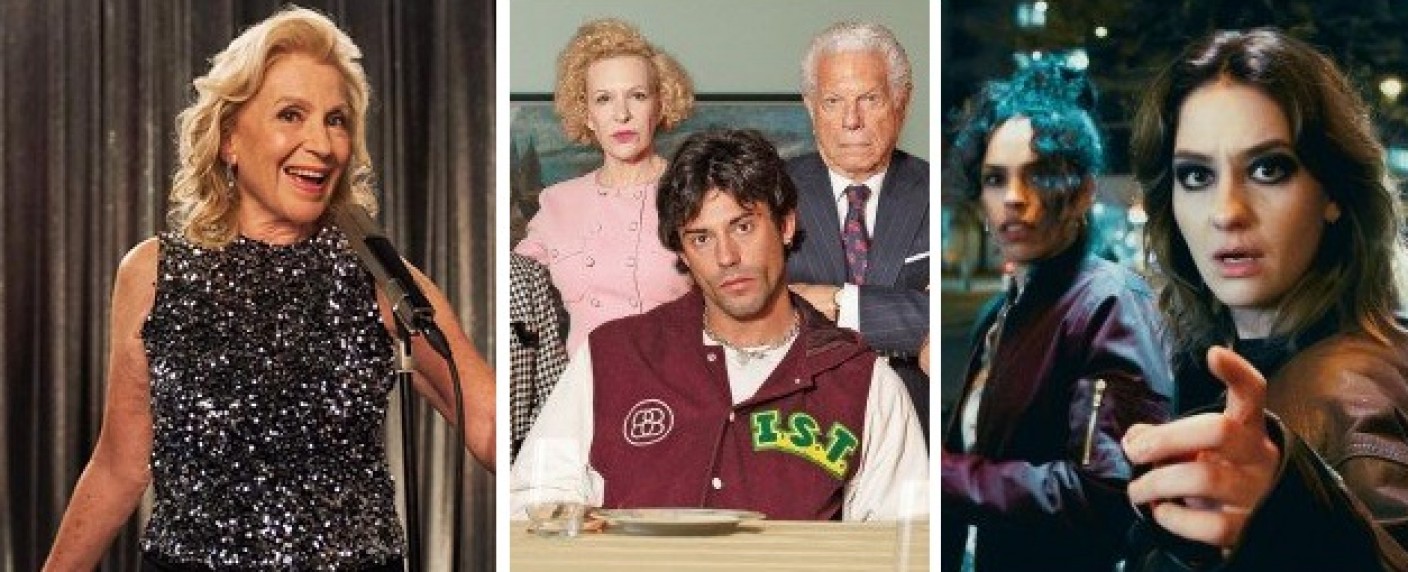 Grimme-Preis 2025: Nominierungen für „Kroymann“, „Die Zweiflers“ und „Angemessen Angry“ – Auch „Kafka“, „ZEIT Verbrechen“ und Teddy Teclebrhan im Rennen – Bild: Radio Bremen/​Norman Keutgen/​Degeto/​Elliott Kreyenberg/​RTL/​Mitch Stöhring