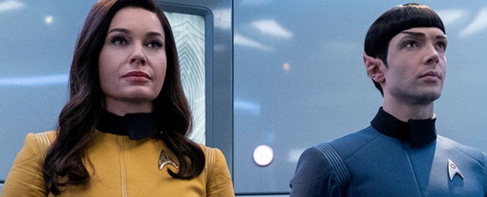 Number One (Rebecca Romijn, l.) und Spock (Ethan Peck) in „Star Trek: Short Treks“ – Bild: CBS All Access