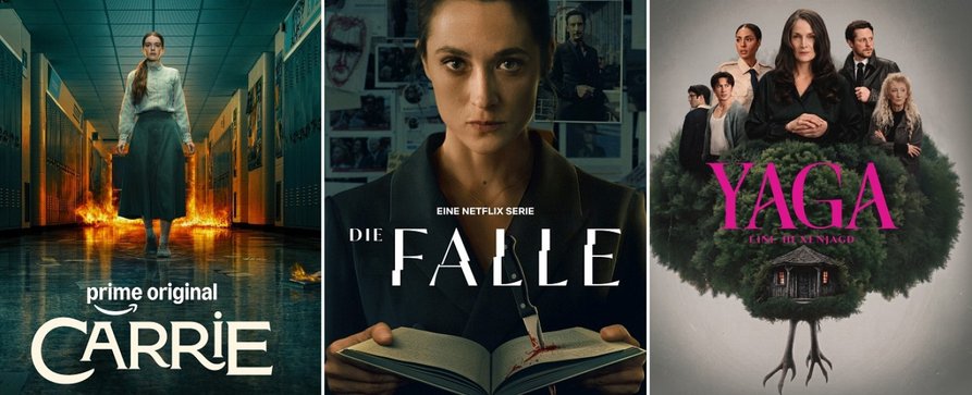 Die 7 wichtigsten Serien im Oktober – Von „Carrie“ bis „Crystal Lake“, von „Die Falle“ bis „Yaga“ – Bild: Prime Video/​Netflix/​HBO Max