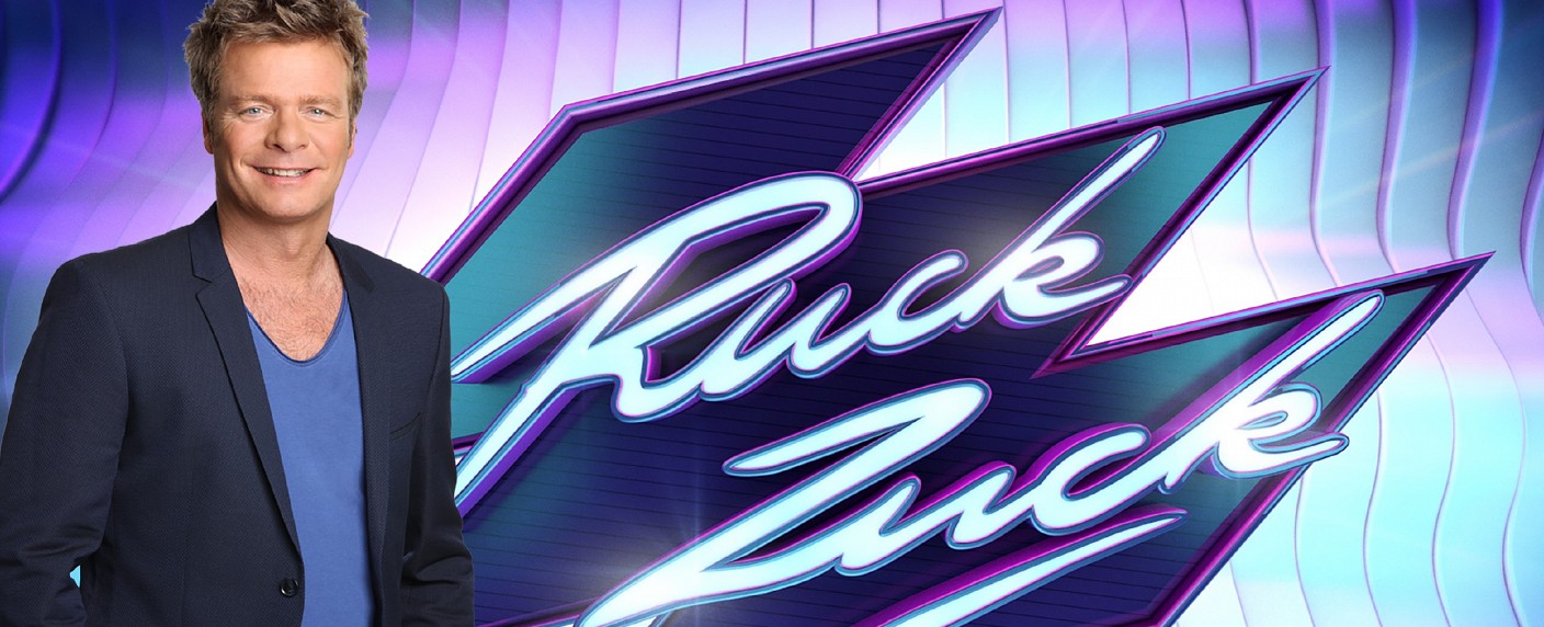 Oliver Geissen moderiert „Ruck Zuck“-Neuauflage bei RTLplus – RTL-Allzweckwaffe für Spielshow-Klassiker verpflichtet – Bild: RTLplus/​Wischmeyer