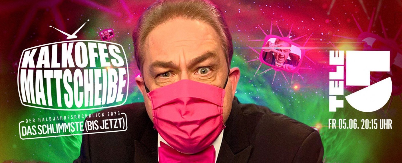Mattscheiben-Halbjahresrückblick: Kalkofe präsentiert „Das Schlimmste (bis jetzt)“ – „Trabbi Goes to Hollywood“ mit Thomas Gottschalk heute Abend in „SchleFaZ“ – Bild: Tele 5
