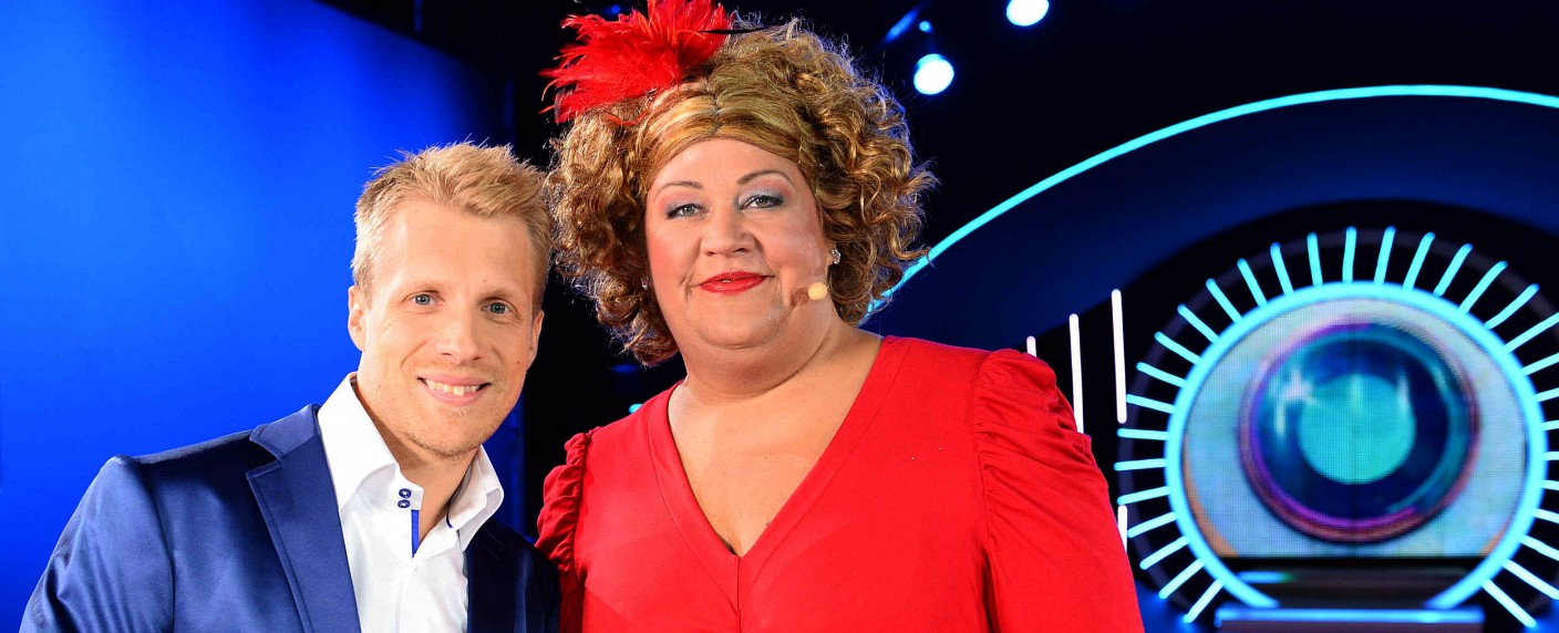 Großer Bruder, große Quote: „Promi Big Brother“ mit überzeugendem Start – Jenny Elvers, David Hasselhoff und Martin Semmelrogge sind eingezogen – Bild: Sat.1/​Willi Weber