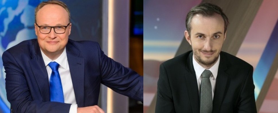 Oliver Welke und Jan Böhmermann – Bild: ZDF/Willi Weber/Ben Knabe