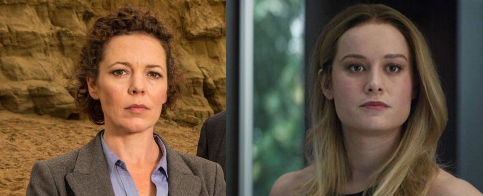 Olivia Colman („Broadchurch) und Brie Larson („Captain Marvel“) führen „Cry Wolf“ an – Bild: ITV/Marvel