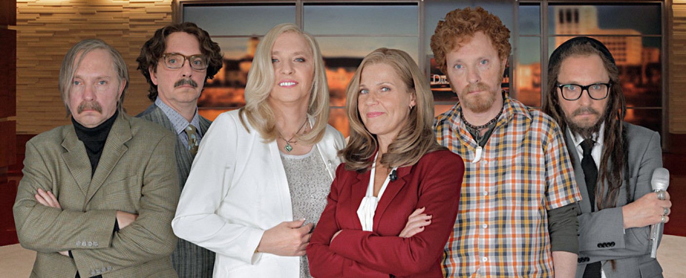 Fünffacher Olli Dittrich in „Das TalkGespräch“ – WDR produziert Nachfolger von „Frühstücksfernsehen“ – Bild: WDR/​Beba Franziska Lindhorst