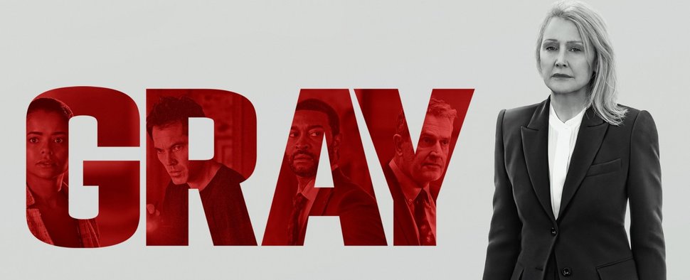 Patricia Clarkson im Spionagethriller „Gray“ – Bild: AGC Studios/Lionsgate Television