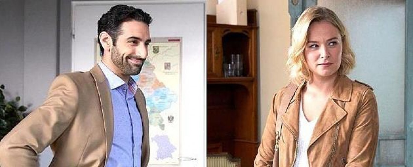 „Die Rosenheim-Cops“: Zwei Neuzugänge bei ZDF-Krimiserie – Paul Brusa und Vanessa Eckart neu im Team – Bild: ZDF/​Bojan Ritan